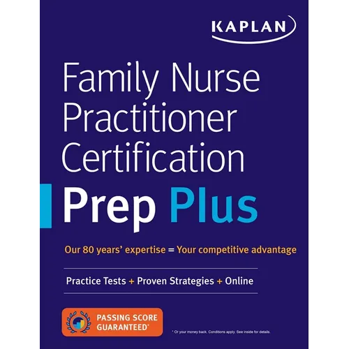 Family Nurse Practitioner Certification Prep Plus: Proven Strategies + Content Review + Online Practice - Paperback