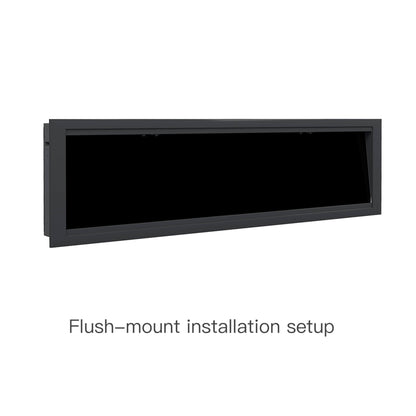Dynasty Allegro 68-Inch Smart Linear Electric Fireplace With Remote Control [DY-BFM68] (SAK87415)