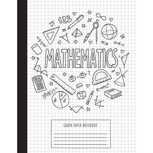 Graph Paper Notebook: (Large, 8.5"x11") 100 Pages, 4 Squares per Inch, Math and Science Graph Paper Composition Notebook for Students - Paperback