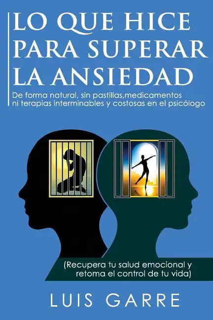 Lo que Hice para Superar la Ansiedad: De forma natural, sin pastillas, medicamentos ni terapias interminables y costosas en el psicólogo - Paperback
