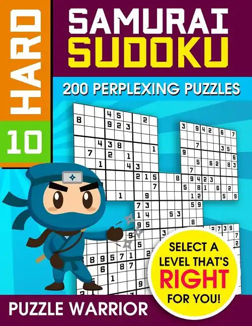 Hard Samurai Sudoku: 200 Perplexing Puzzles - Paperback