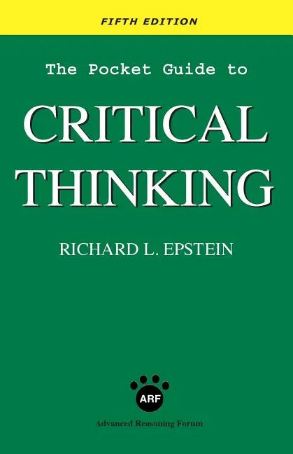 The Pocket Guide to Critical Thinking fifth edition - Paperback