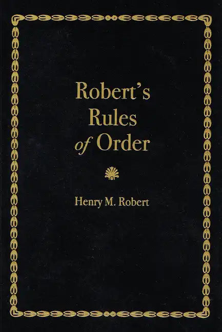 Robert's Rules of Order - Paperback