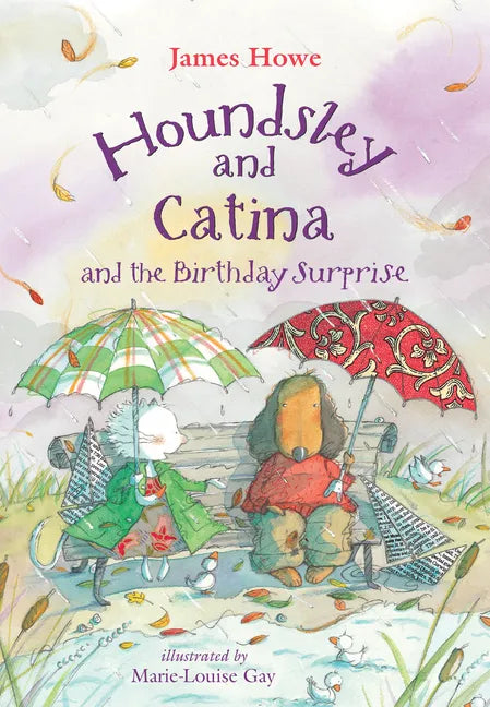 Houndsley and Catina and the Birthday Surprise - Library Binding