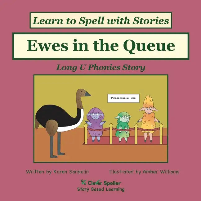 Ewes in the Queue: Decodable Sound Phonics Reader for Long U Word Families - Paperback