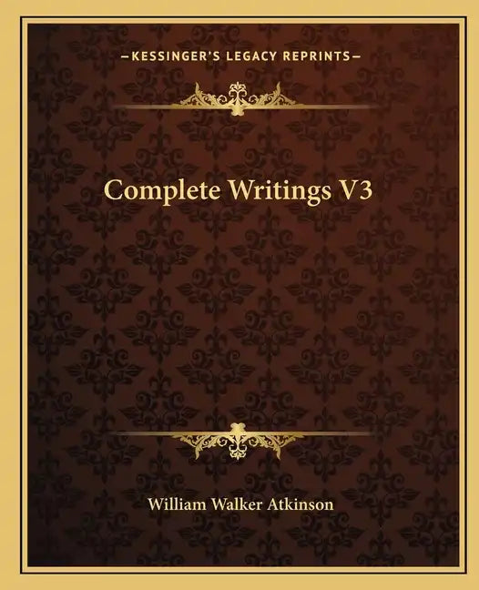 Complete Writings V3 - Paperback