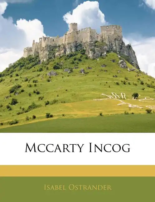 McCarty Incog - Paperback