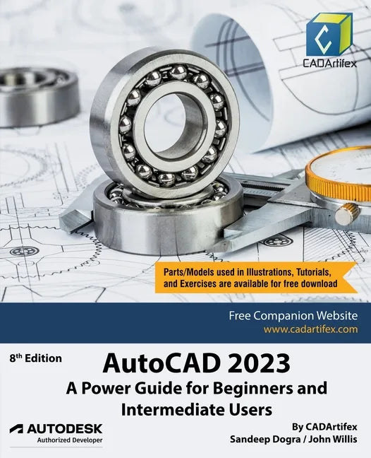 AutoCAD 2023: A Power Guide for Beginners and Intermediate Users - Paperback