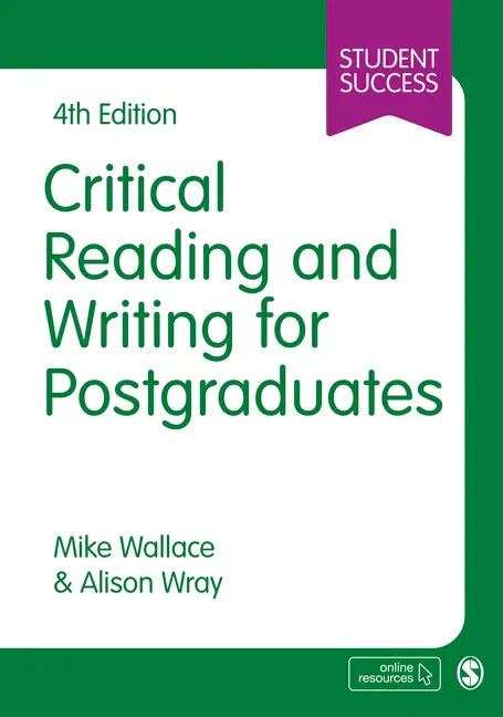 Critical Reading and Writing for Postgraduates - Paperback