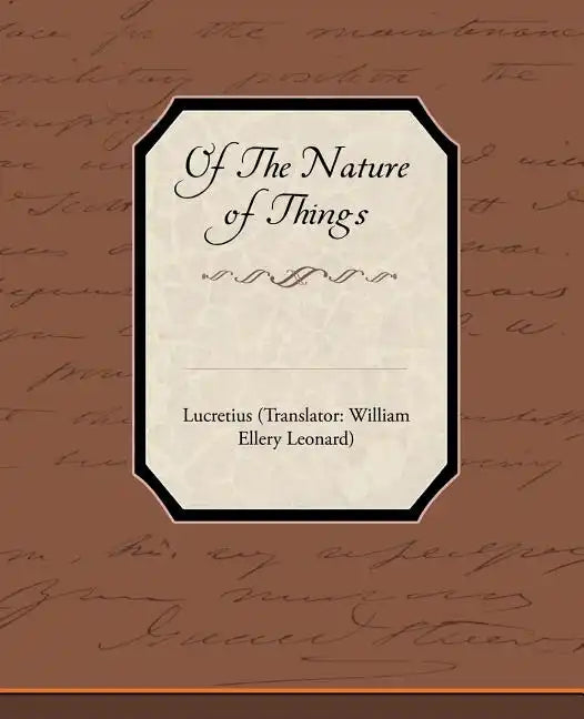 Of The Nature of Things - Paperback