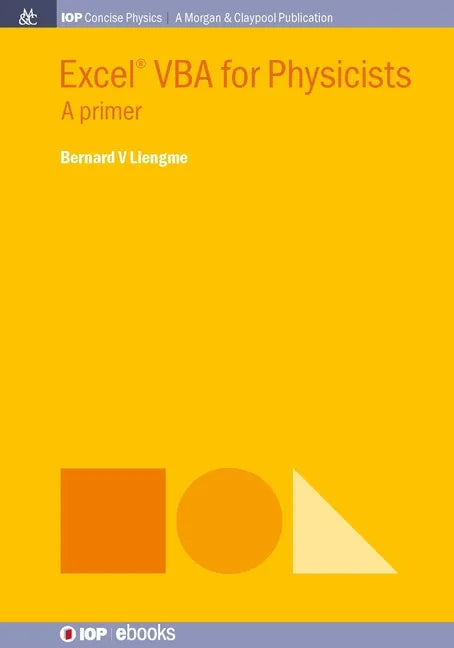 Excel VBA for Physicists: A Primer - Hardcover