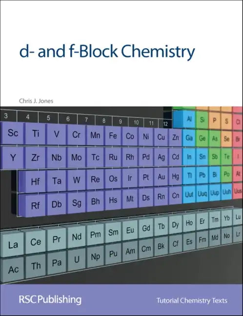 D- And F-Block Chemistry - Paperback