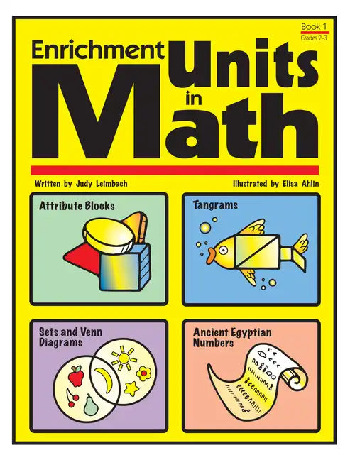 Enrichment Units in Math: Book 1, Grades 2-3 - Paperback