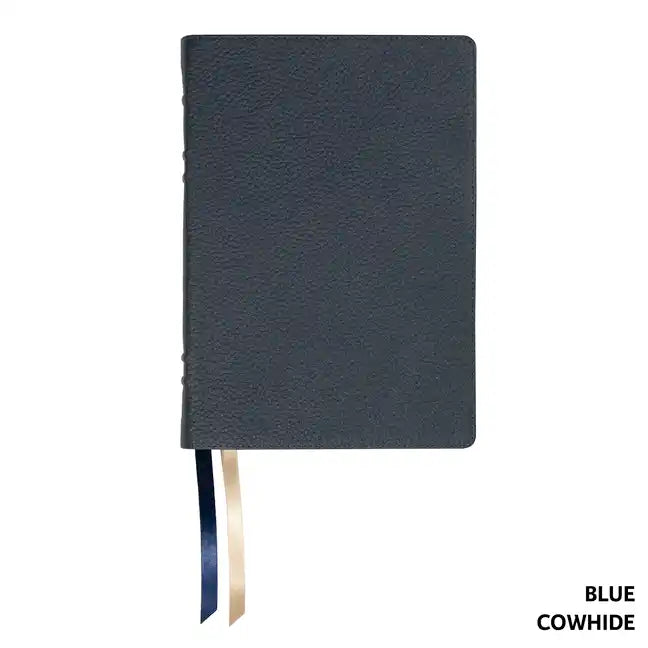 Lsb Inside Column Reference, Paste-Down, Blue Cowhide - Leather