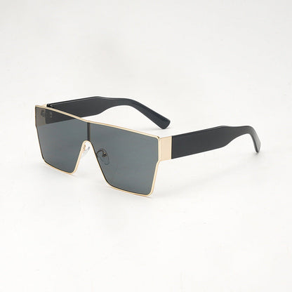 Square Metal Frame Sunglasses – Hip-Hop European Fashion