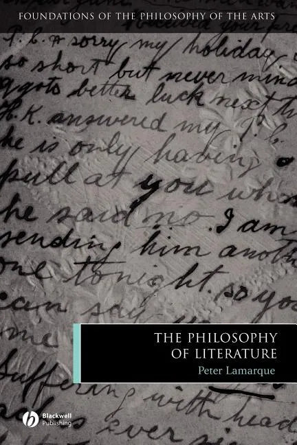 The Philosophy of Literature - Paperback