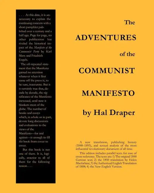The Adventures of the Communist Manifesto - Paperback
