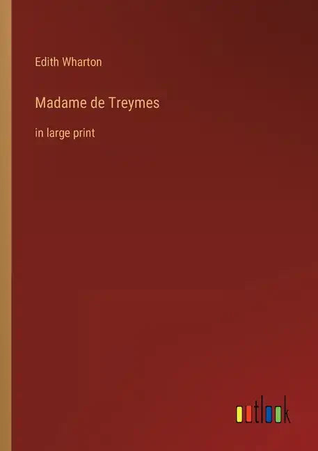 Madame de Treymes: in large print - Paperback
