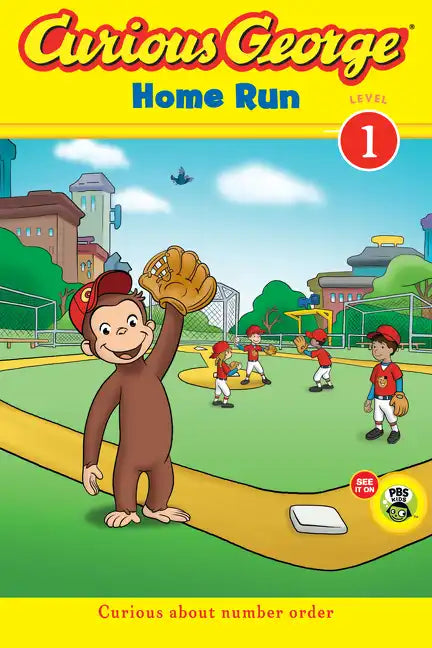 Curious George Home Run (Cgtv Early Reader) - Paperback