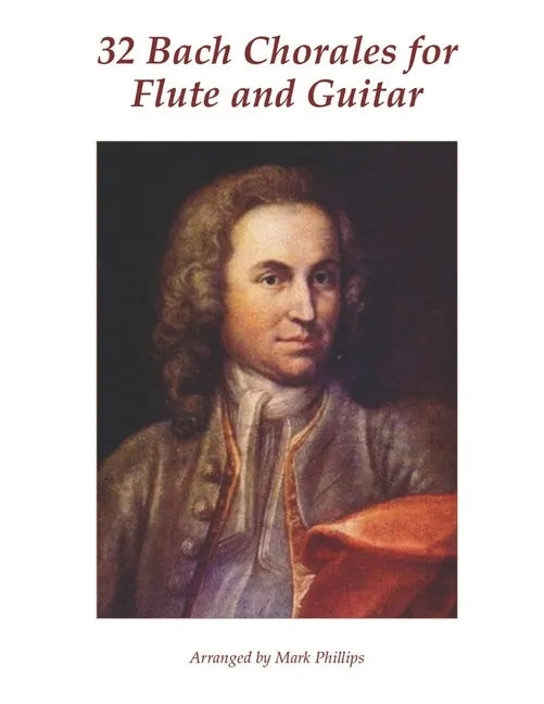 32 Bach Chorales for Flute and Guitar - Paperback