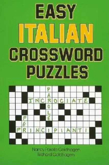 Easy Italian Crossword Puzzles - Paperback