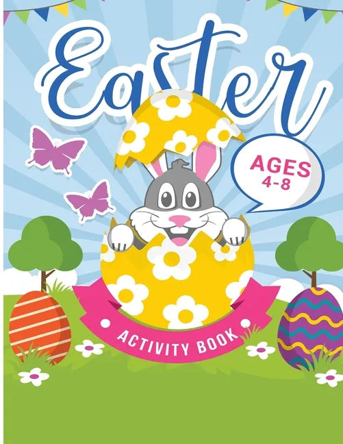easter activity book: for kids age 4-8 year old - Paperback