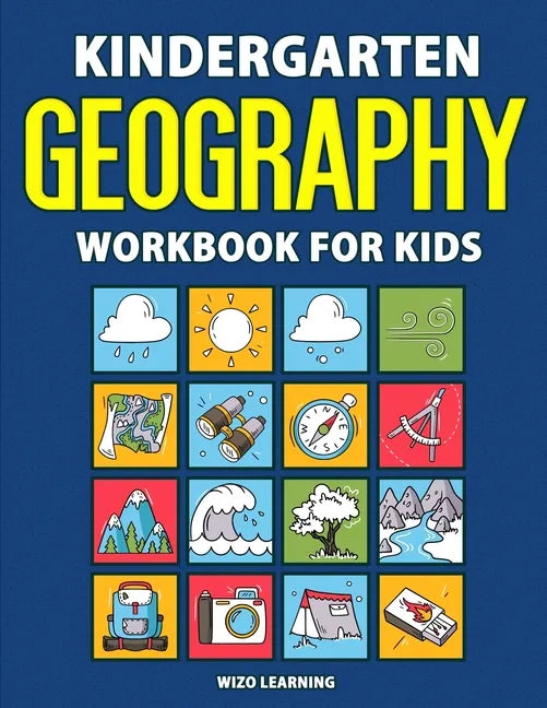 Kindergarten Geography Workbook for Kids - Paperback