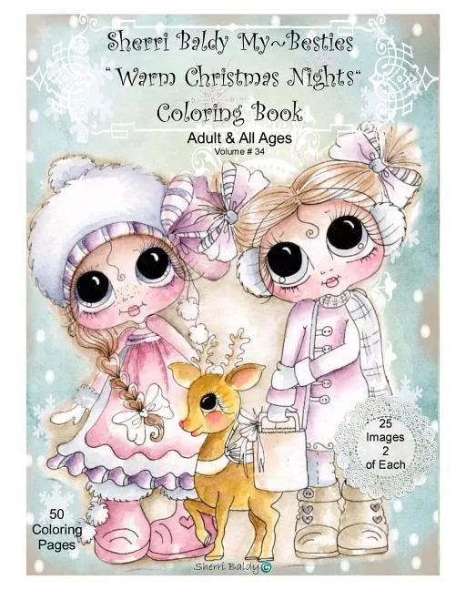 Sherri Baldy My Besties Warm Christmas Nights Coloring Book - Paperback