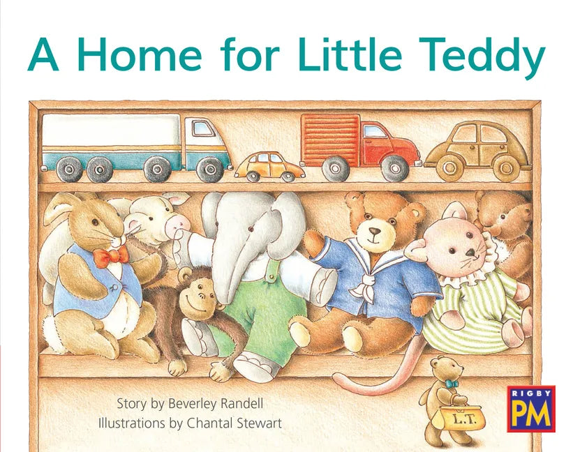 A Home for Little Teddy: Leveled Reader Red Fiction Level 5 Grade 1 - Paperback
