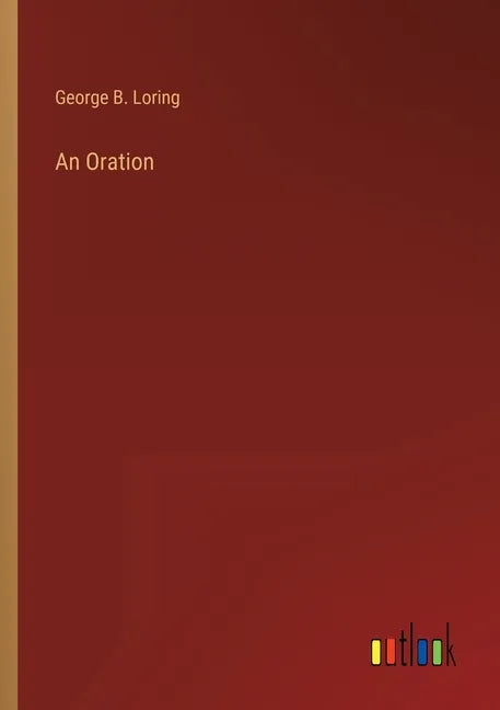 An Oration - Paperback