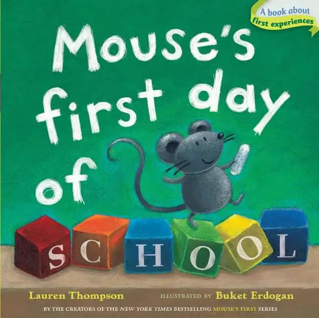 Mouse's First Day of School - Board Book