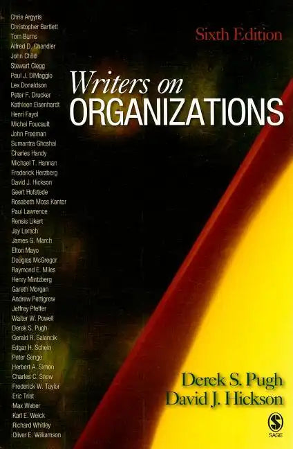Writers on Organizations - Hardcover