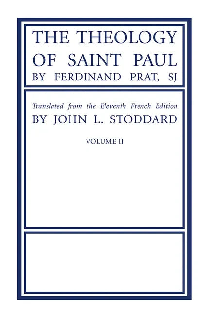 The Theology of Saint Paul, Volume 2 - Hardcover