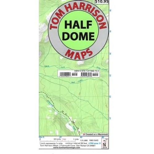 Half Dome Trail Map