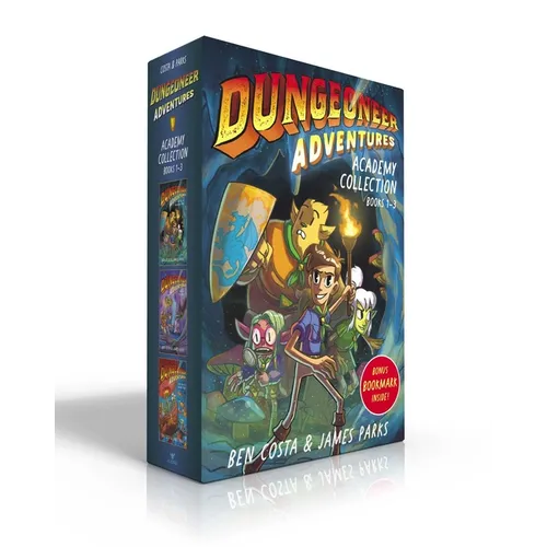 Dungeoneer Adventures Academy Collection (Boxed Set) (Bonus Bookmark Inside!): Dungeoneer Adventures 1; Dungeoneer Adventures 2; Dungeoneer Adventures - Hardcover