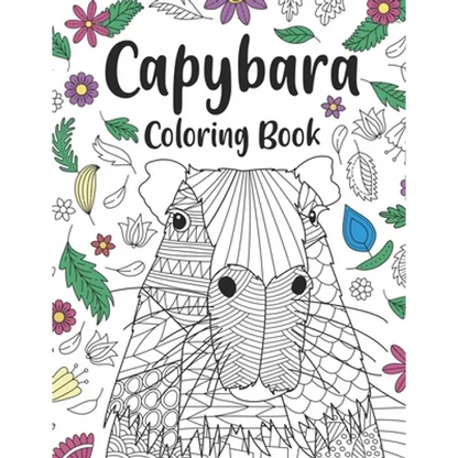 Capybara Coloring Book: A Cute Adult Coloring Books for Capybara Owner, Best Gift for Capybara Lovers - Paperback