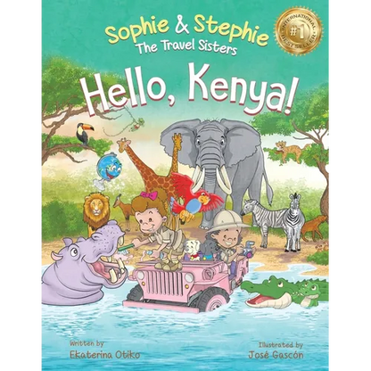 Hello, Kenya!: Children's Picture Book Safari Animal Adventure for Kids Ages 4-8 - Paperback