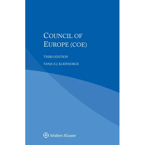 Council of Europe (CoE) - Paperback