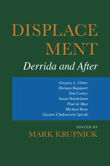 Displacement: Derrida and After - Hardcover