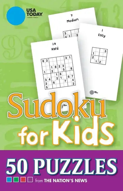 USA Today Sudoku for Kids: 50 Puzzles - Paperback