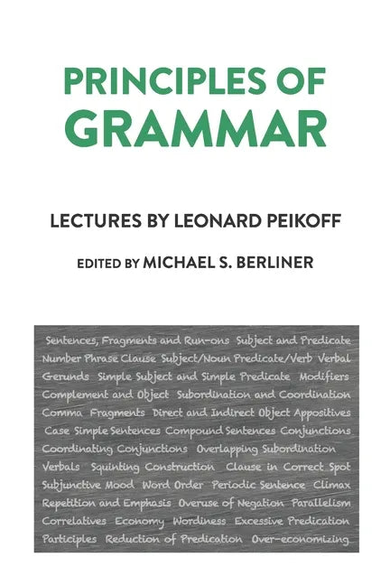 Principles of Grammar - Paperback