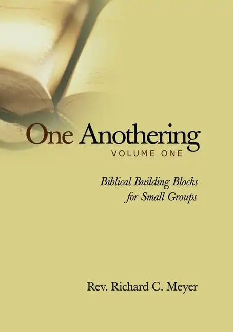 One Anothering, Volume 1: Biblical Building Blocks for Small Groups - Paperback