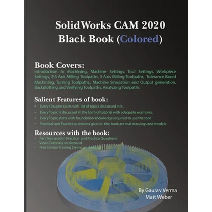 SolidWorks CAM 2020 Black Book (Colored) - Paperback