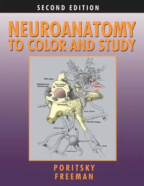 Neuroanatomy to Color and Study - Paperback