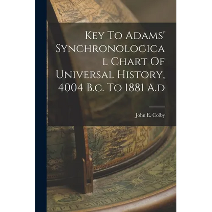 Key To Adams' Synchronological Chart Of Universal History, 4004 B.c. To 1881 A.d - Paperback