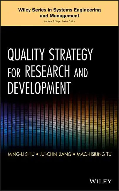 Quality Strategy for Research and Development - Hardcover