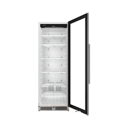 Edgestar 24-Inch 13.7 Cubic Feet Commercial Beverage Merchandiser With Temperature Alarm And Reversible Door [VBM131SS] (SAK62395)