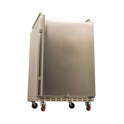 Edgestar 24-Inch Outdoor Kegerator Conversion Refrigerator With Forced Air Refrigeration [BR7001SSOD] (SAK17462)