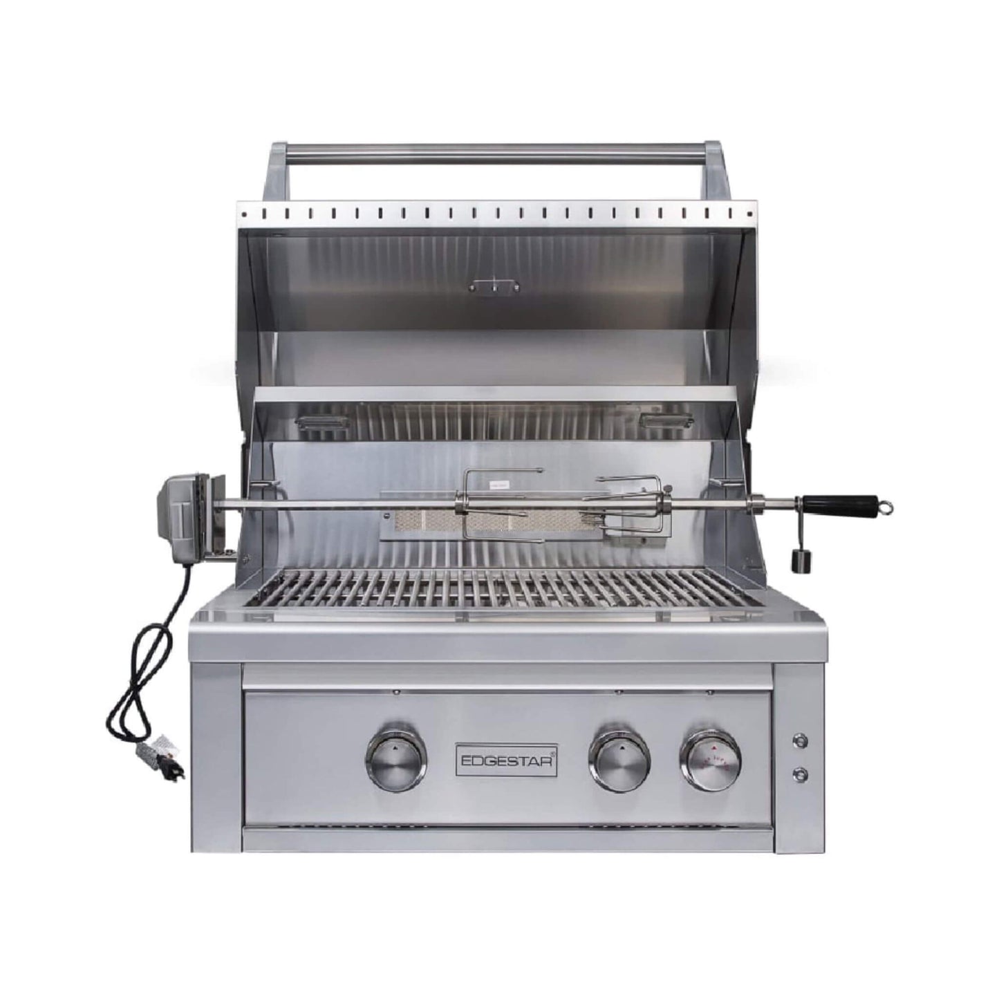 Edgestar 60K BTU 30-Inch Outdoor Built-In Grill With Rotisserie And LED Lighting (SAK52871)