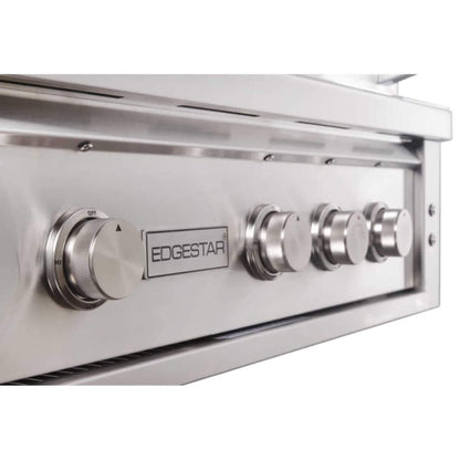 Edgestar 60K BTU 30-Inch Freestanding LED Lighting Grill And Cart With Rotisserie (SAK63985)